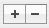 An add button